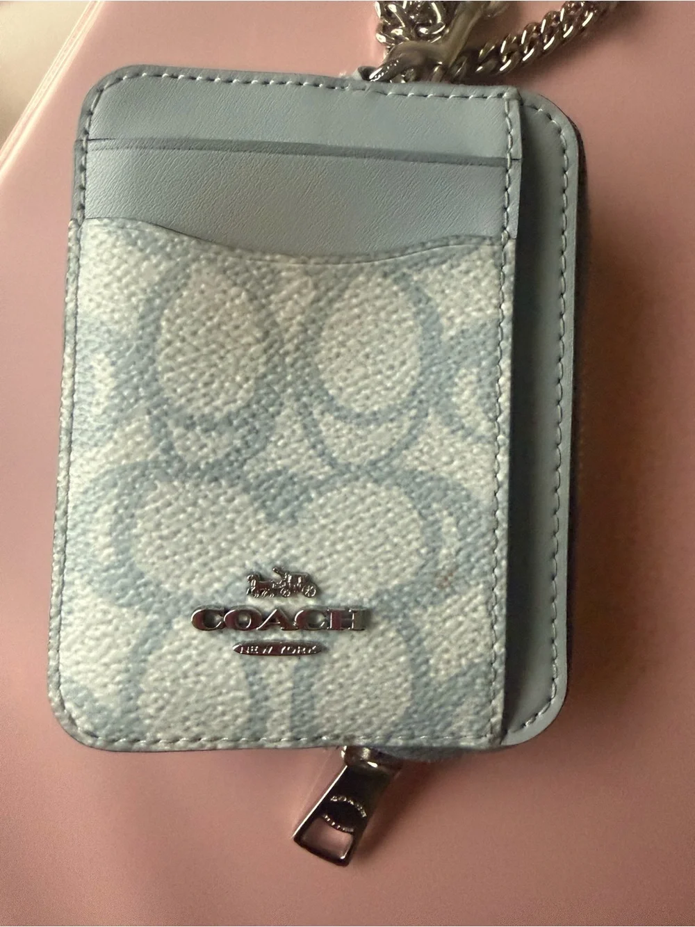 Coach card case